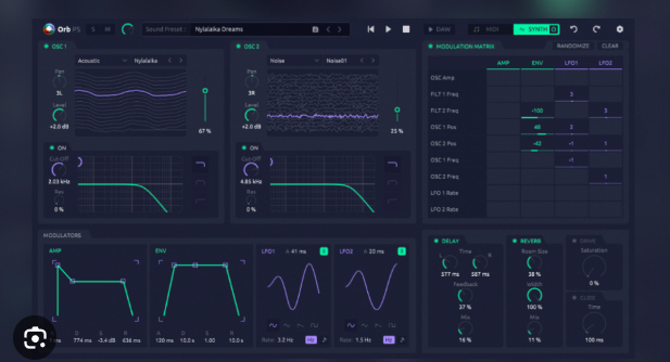 HEXACHORDS ORB SYNTH